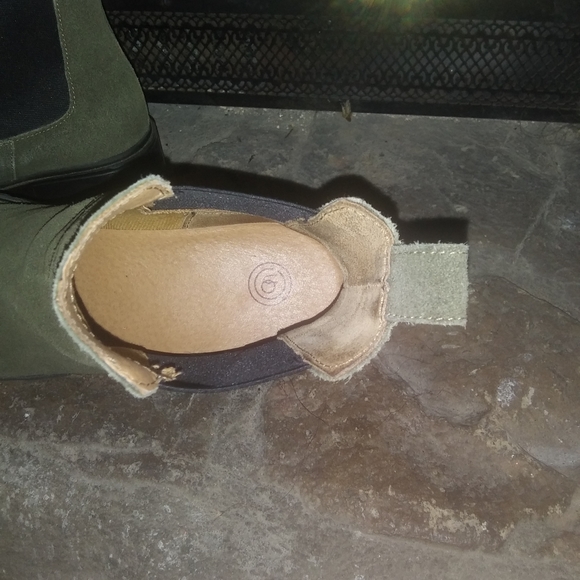 Green urban outfitters ankle boots - Picture 4 of 6